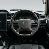Nissan Y61 GU Patrol Steering Wheel Core – Genuine Carbon Leather