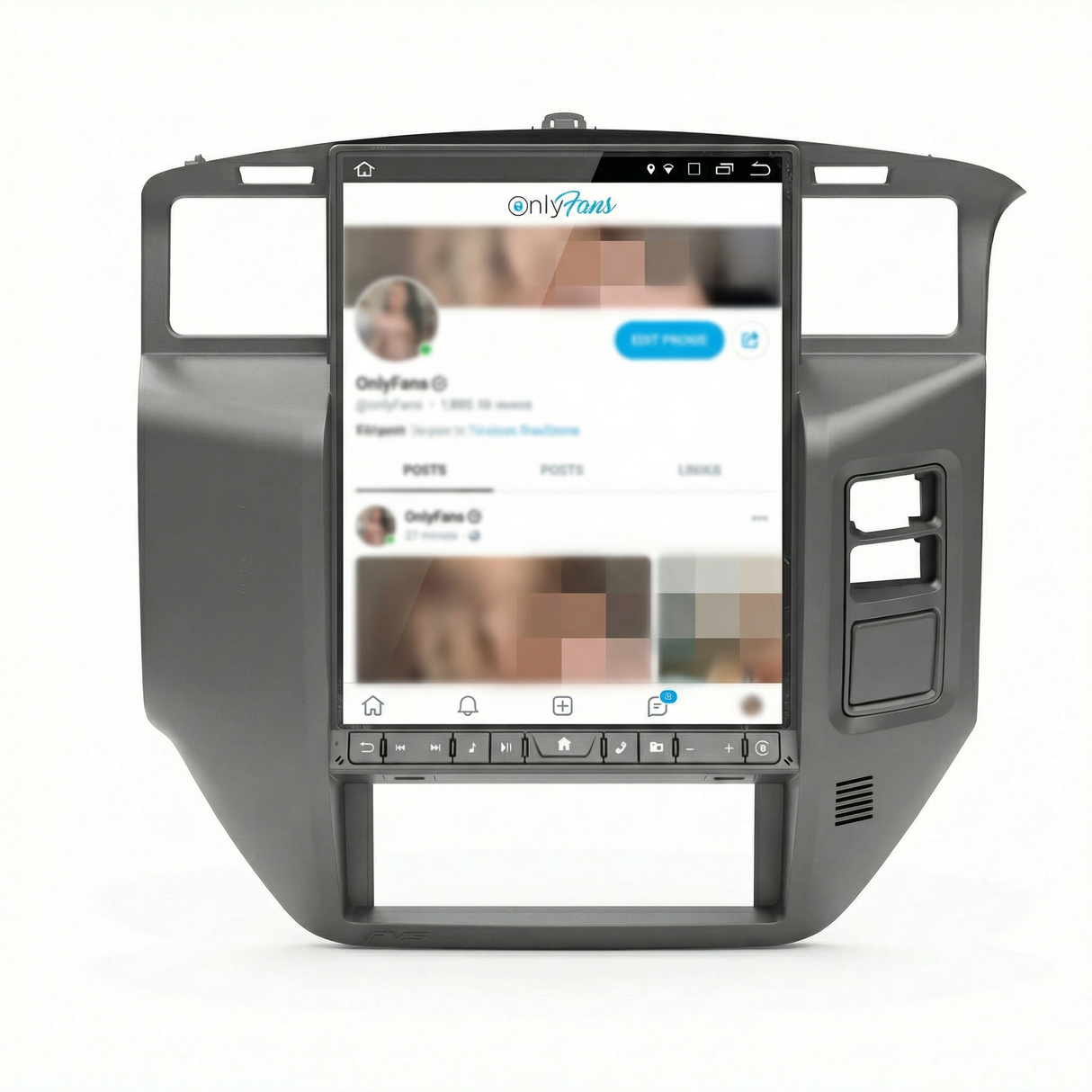 12.1" Pro Snapdragon Multimedia Headunit to suit Nissan Y61 GU Patrol 2004 - 2016