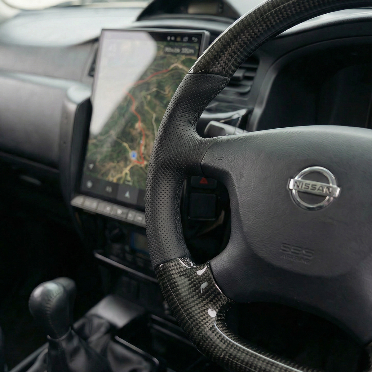 12.1" Pro Snapdragon Multimedia Headunit to suit Nissan Y61 GU Patrol 2004-2016