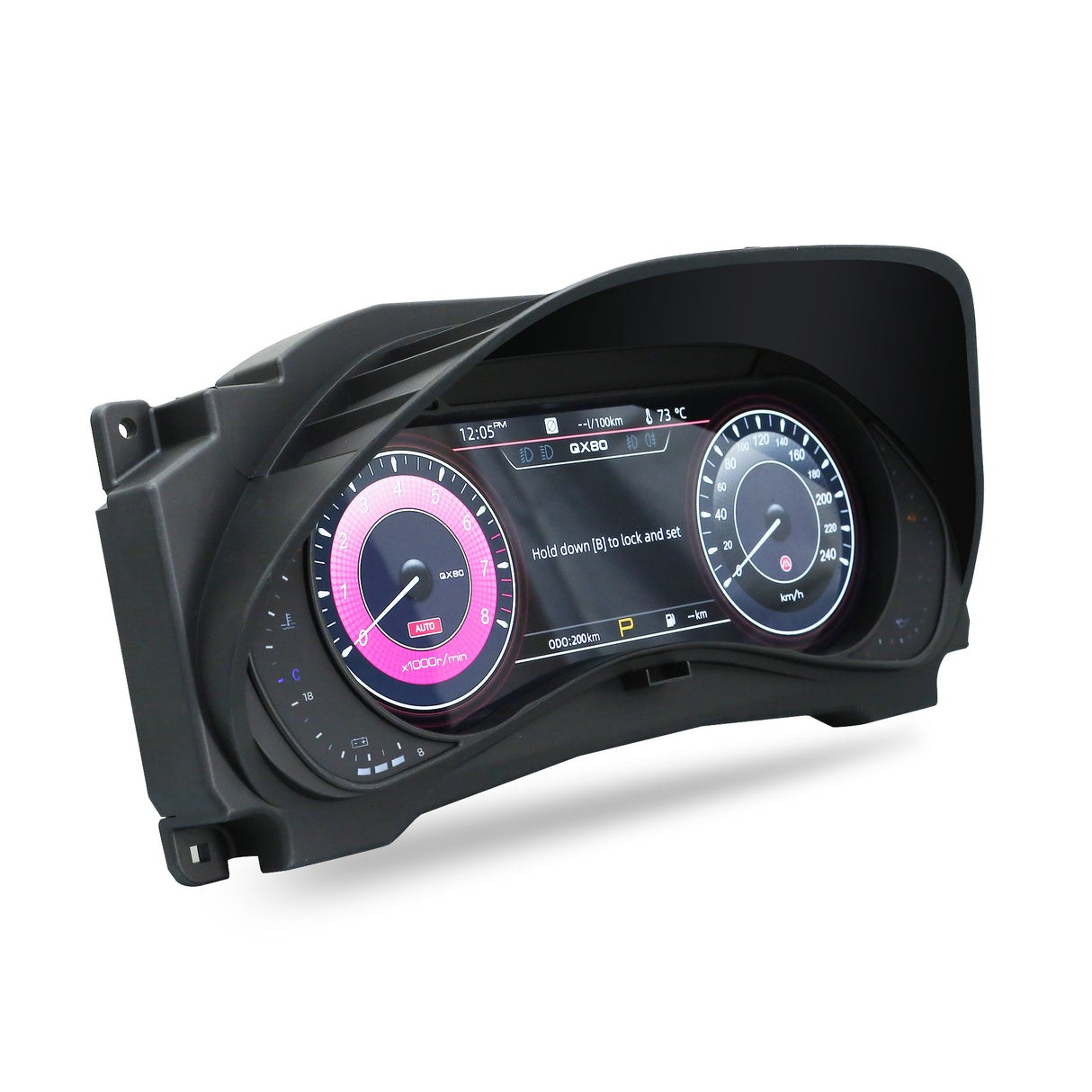 Digital Dash Cluster to suit Nissan Patrol Y62