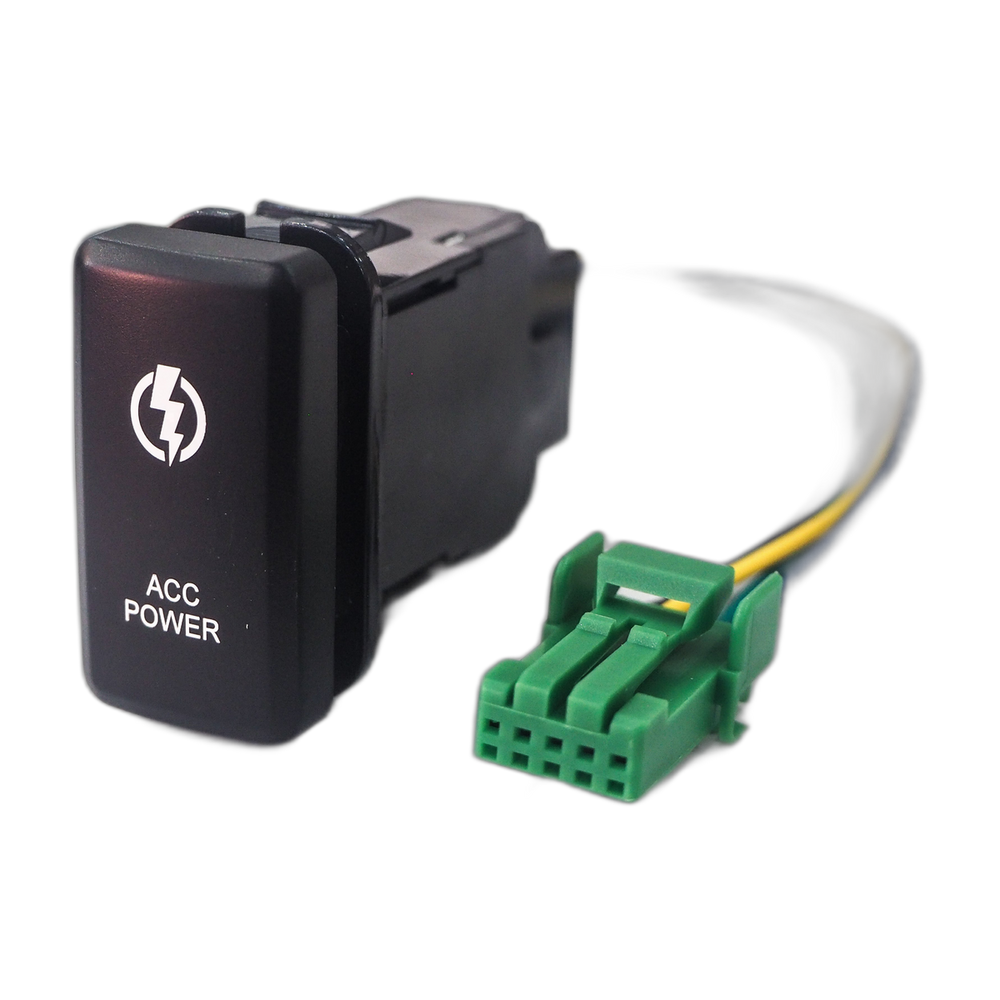 ACC Power LED Push Switch to suit Toyota LandCruiser & Hilux
