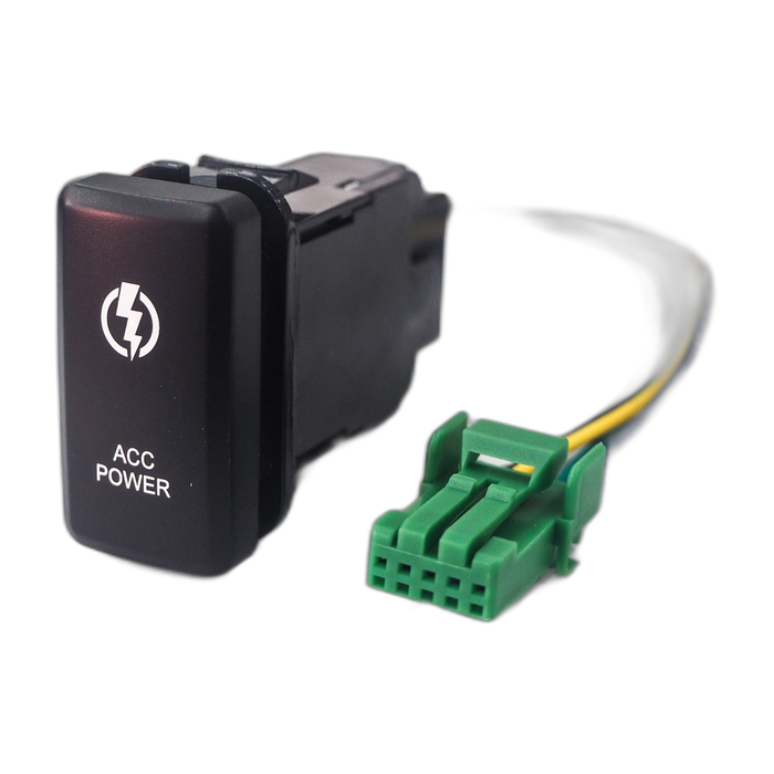 ACC Power LED Push Switch to suit Toyota LandCruiser & Hilux