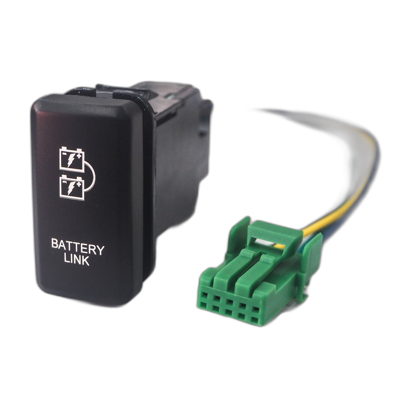 Battery Link LED Push Switch to suit Toyota LandCruiser & Hilux