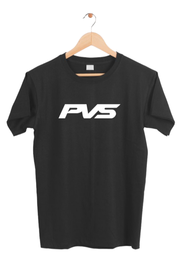 PVS Workshop Black T-Shirt detail view | PVS Automotive