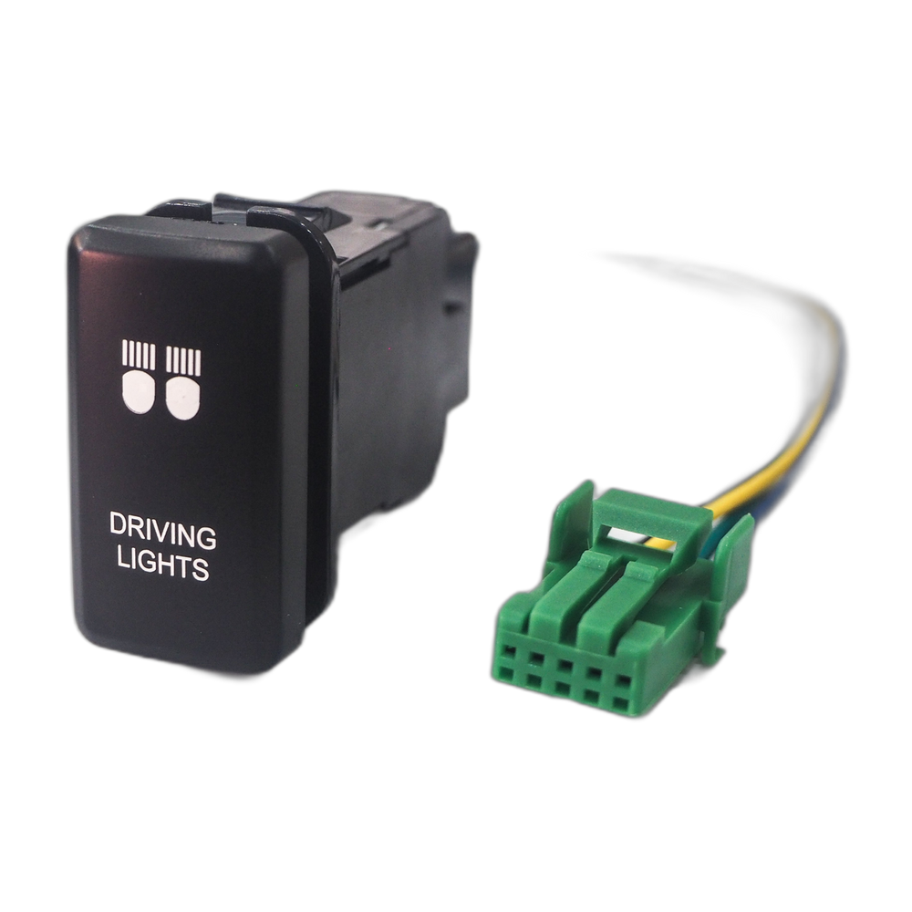 Driving Lights LED Push Switch to suit Toyota LandCruiser & Hilux