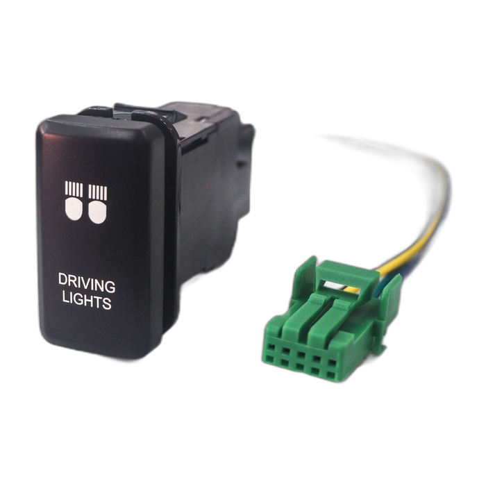 Driving Lights LED Push Switch to suit Toyota LandCruiser & Hilux