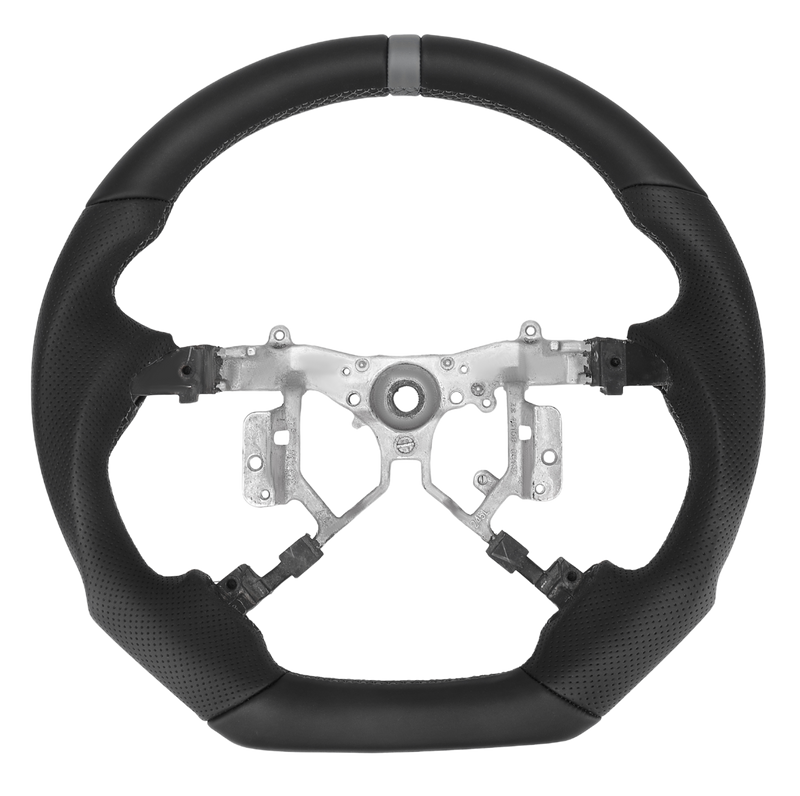Graphite Limited Edition Leather with Perforated Sides Steering Wheel for Hilux N70 | PVS Automotive