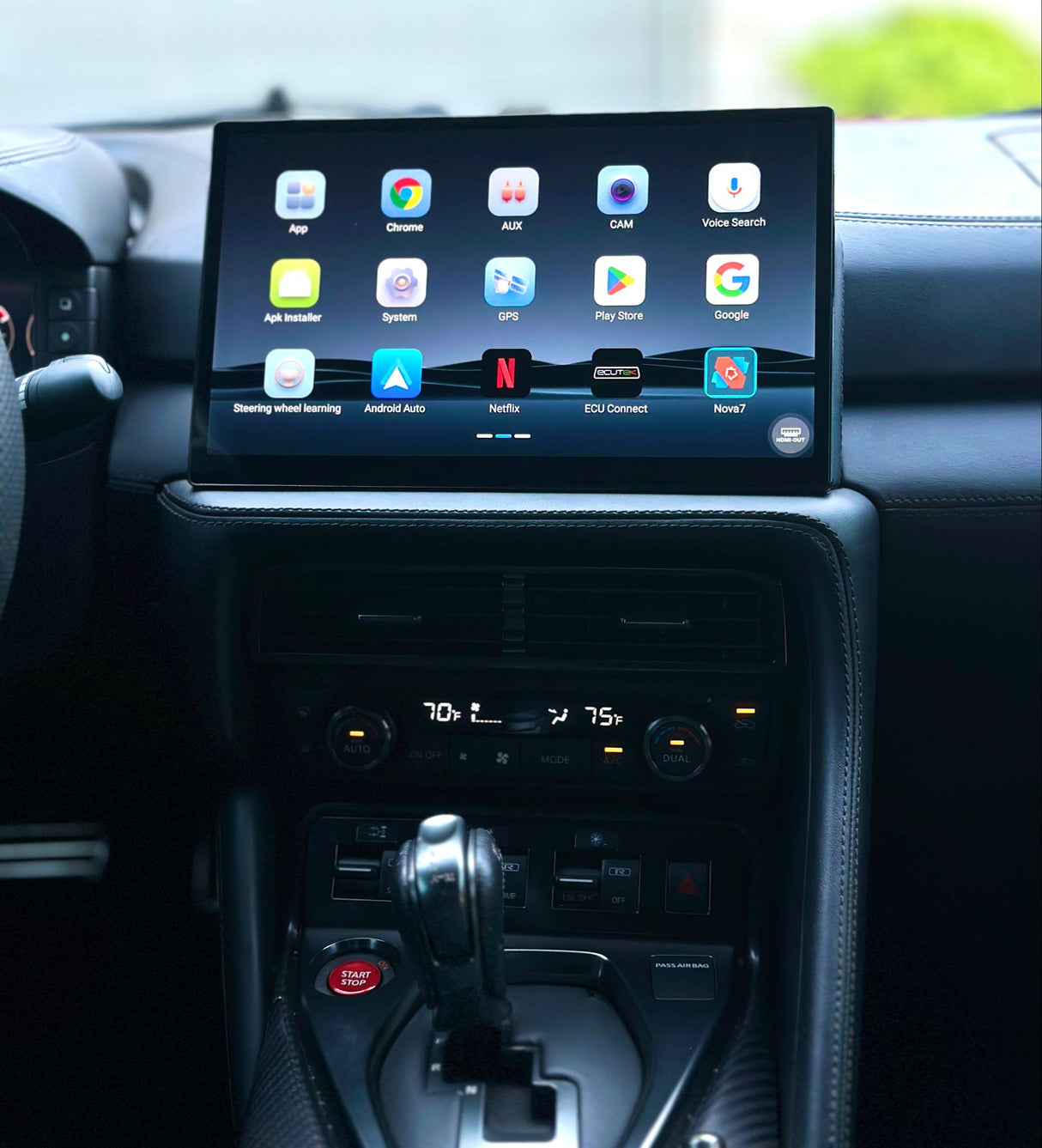 NEW: SBD 2017-2024 12.9″ DTS Certified Touchscreen Radio rear view | PVS Automotive