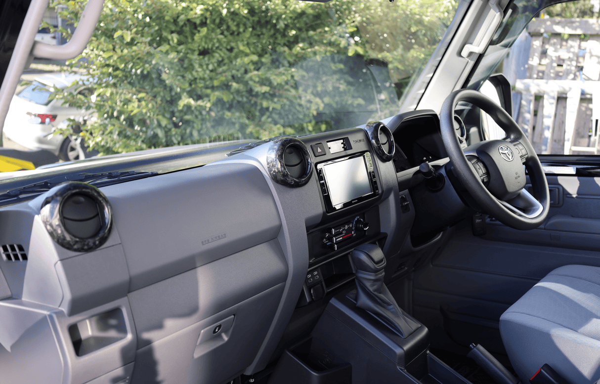 Front Air Vent Rings Covers to suit Toyota LandCruiser 70 Series (4 pcs)