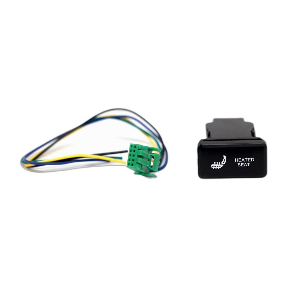 Heated Seat LED Push Switch to suit Toyota LandCruiser & Hilux