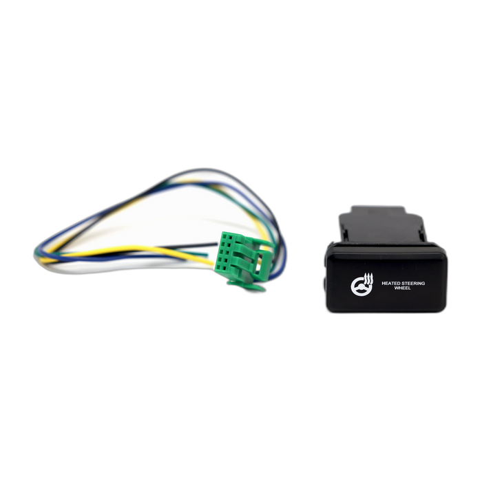 Heated Steering Wheel LED Push Switch to suit Toyota LandCruiser & Hilux