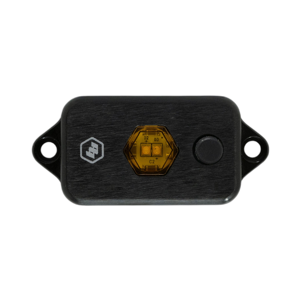 LED Dome Light with switch, Amber