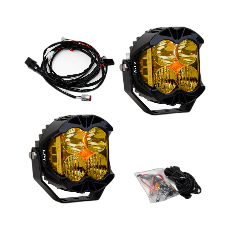 LP4 Pro LED Auxiliary Light Pod Pair - Universal