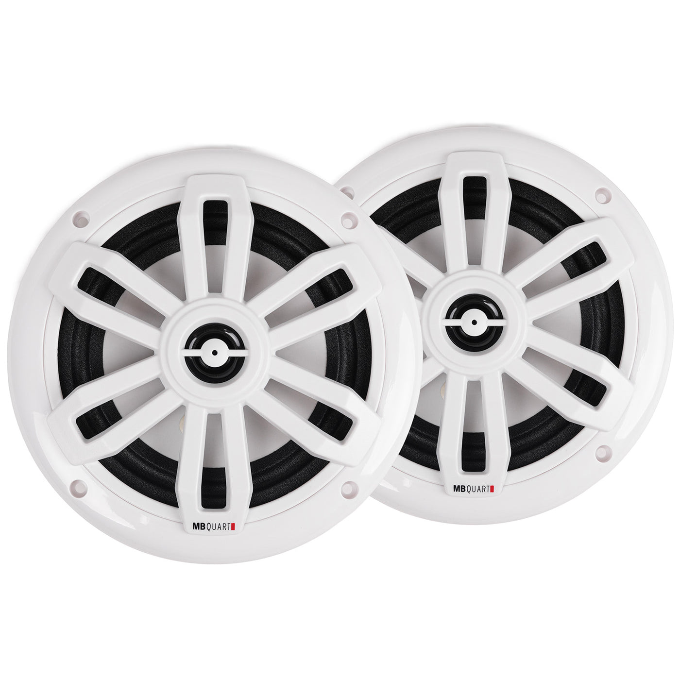 MBQuart 6.5" 2-Way Coaxial Slim Fit Nautic Formula Speaker (White)
