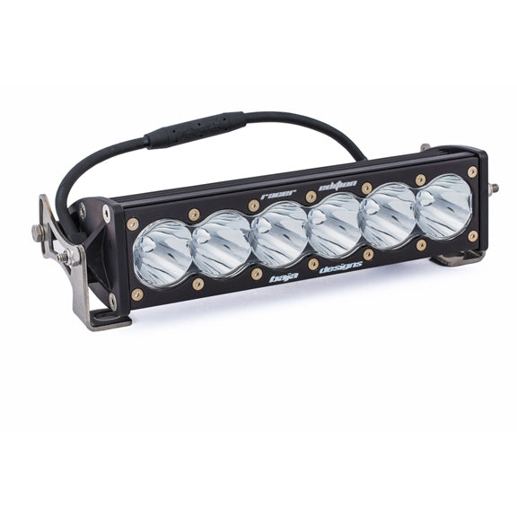 OnX6 - 10 inch - Straight Racer Edition LED Light Bar - Racer Spot - Clear