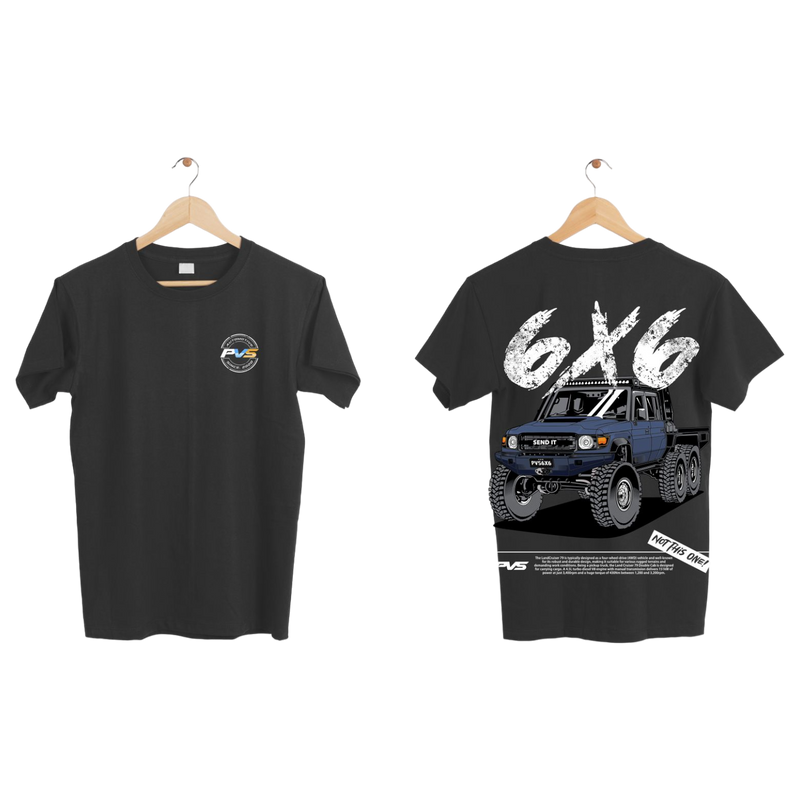 PVS 6x6 Black T-Shirt