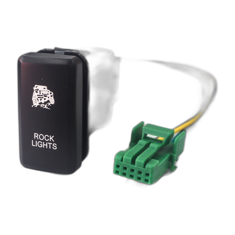Rock Lights LED Push Switch to suit Toyota LandCruiser & Hilux
