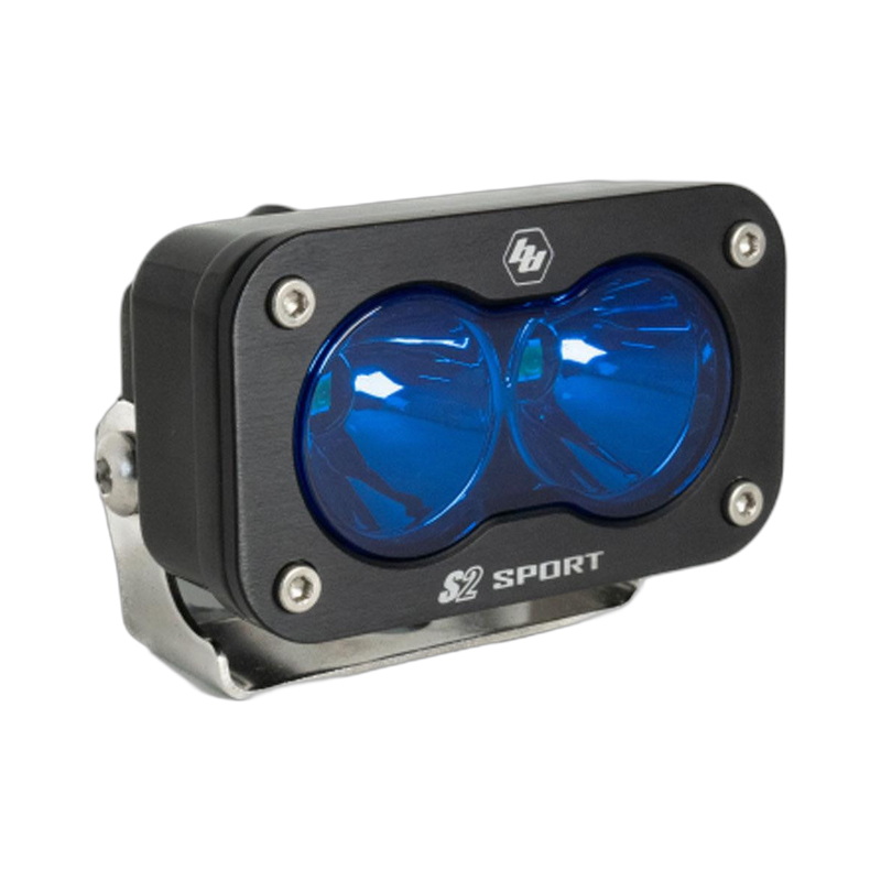 S2 Sport Black LED Auxiliary Light Pod - Universal