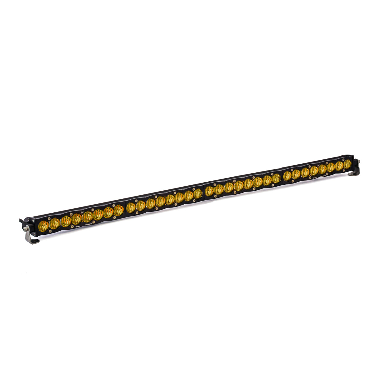 S8 Straight LED Light Bar - 40 inch - amber - wide corner