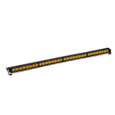 S8 Straight LED Light Bar - 40 inch - amber - wide corner