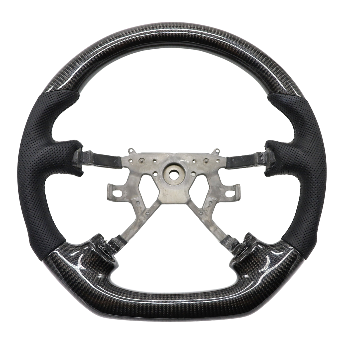 Nissan Y61 GU Patrol Steering Wheel Core - Genuine Carbon Leather