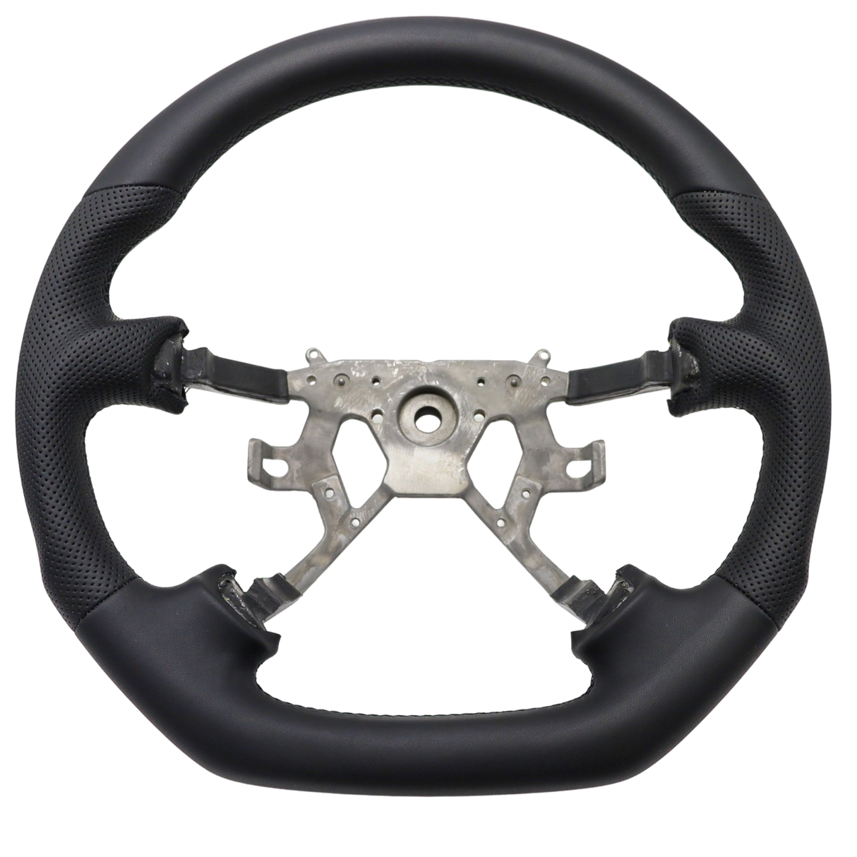 Sports Black With Perforated Sides Steering Wheel Core for Nissan Y61 GU Patrol **PRE-ORDER FOR DECEMBER**