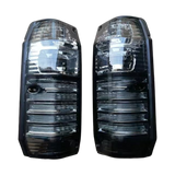 Smoked LED Tail Lights Plug n Play for Toyota Landcruiser 76 Series