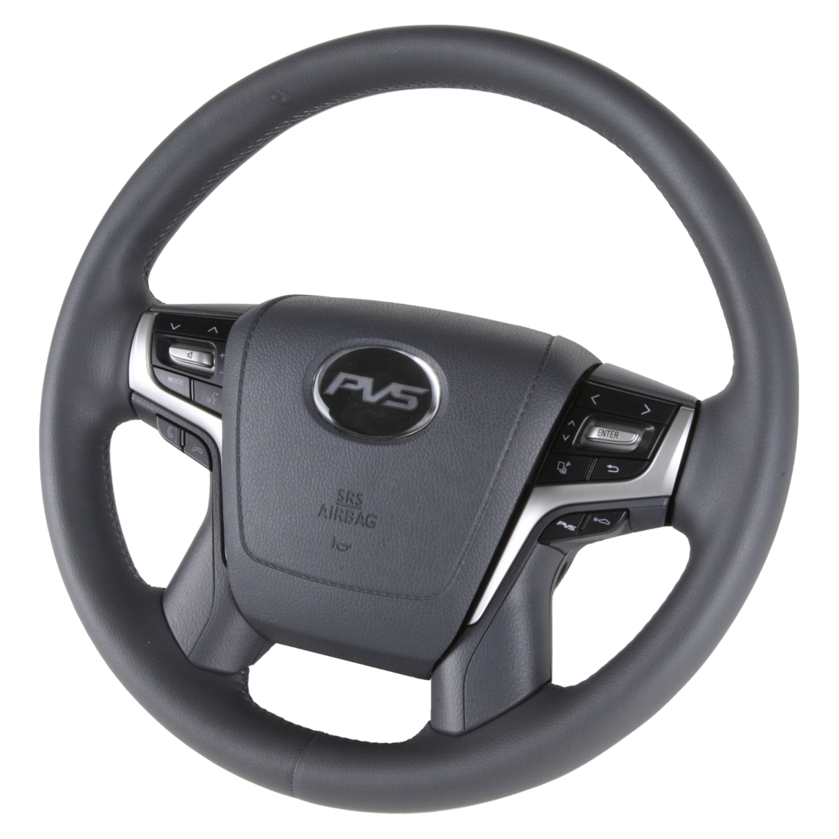 Basic Grey Leather Steering Wheel Upgrade Kit for Toyota **PRE-ORDER FOR DECEMBER**