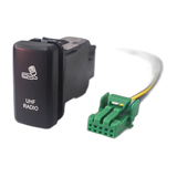 UHF Radio LED Push Switch to suit Toyota LandCruiser & Hilux