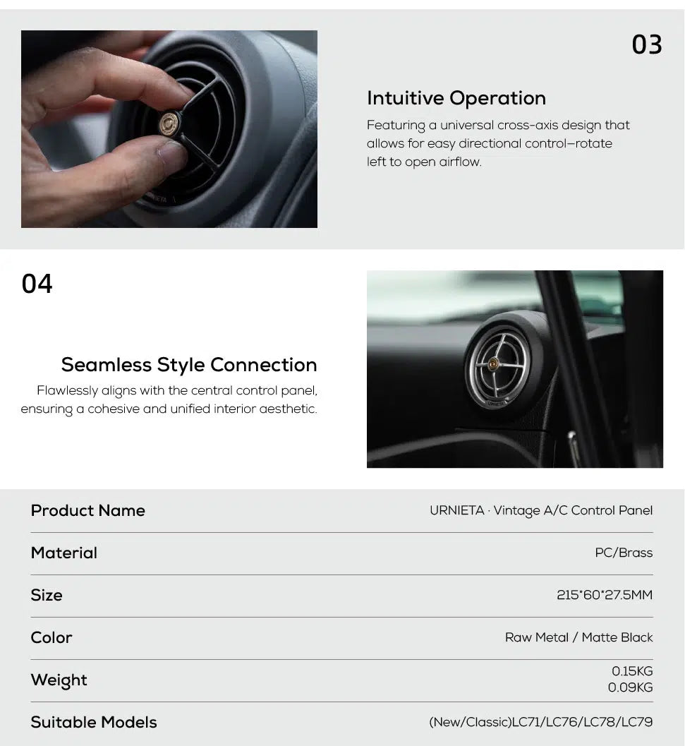 URNIETA Air Conditioning Vents image 15 | PVS Automotive
