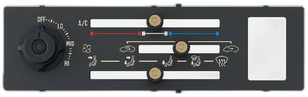 URNIETA AC Control Panel for 70 Series LandCruiser | PVS Automotive