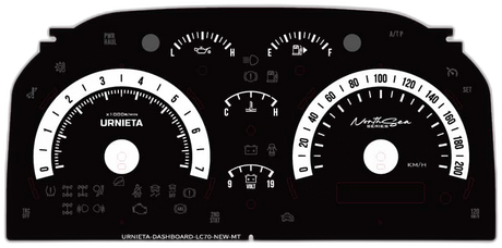 URNIETA Vintage Dashboard for 70 Series LandCruiser | PVS Automotive