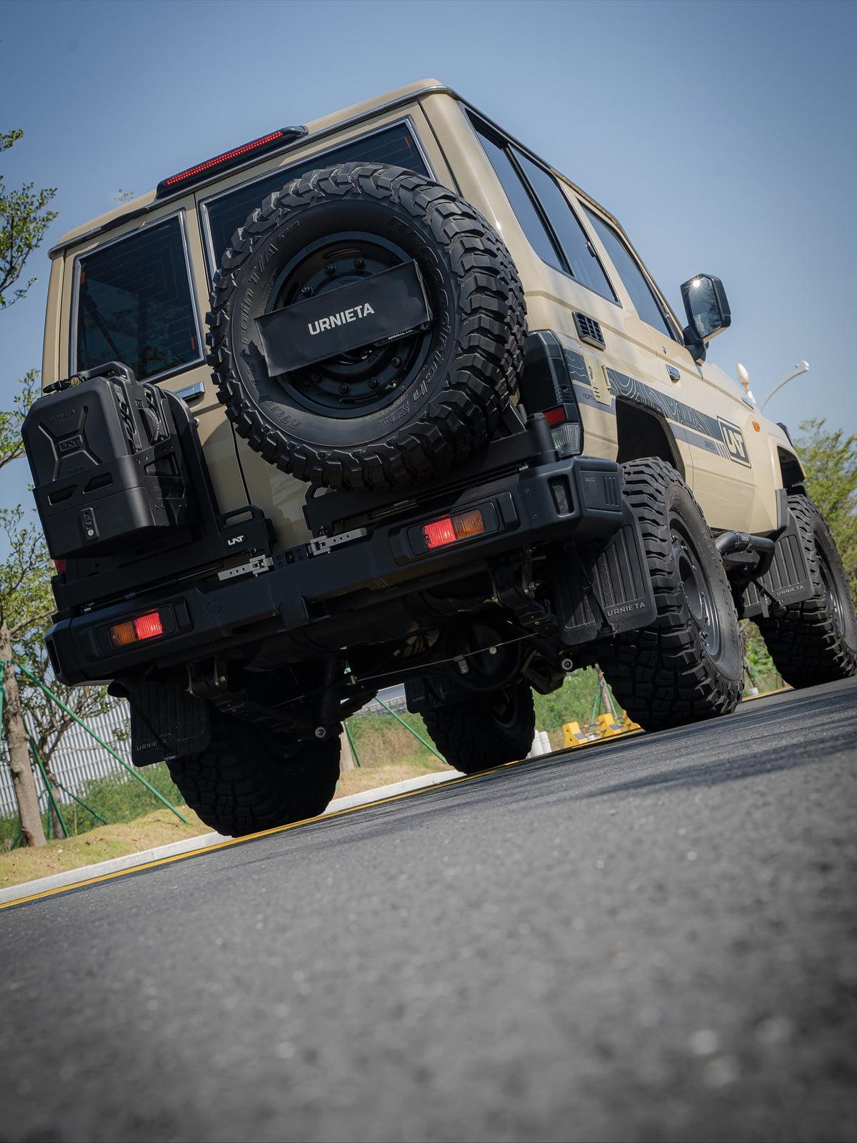 URNIETA Rear Bumper Kit | 70 Series LandCruiser