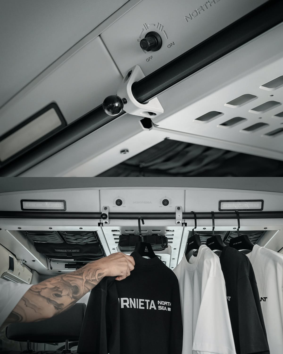 URNIETA Roof Console | LC78 Troop Carrier Upgrade Kit