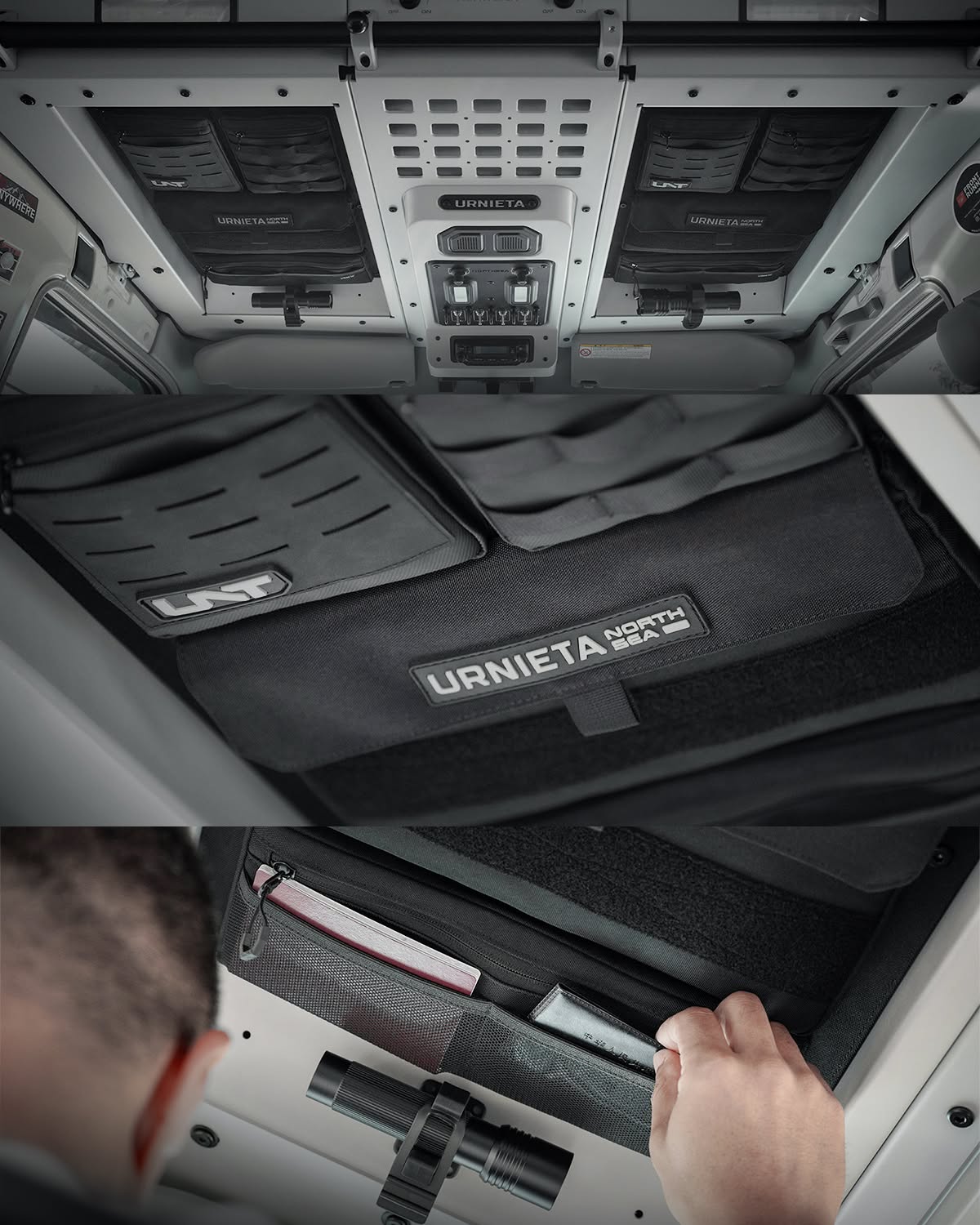 URNIETA Roof Console | LC78 Troop Carrier Upgrade Kit