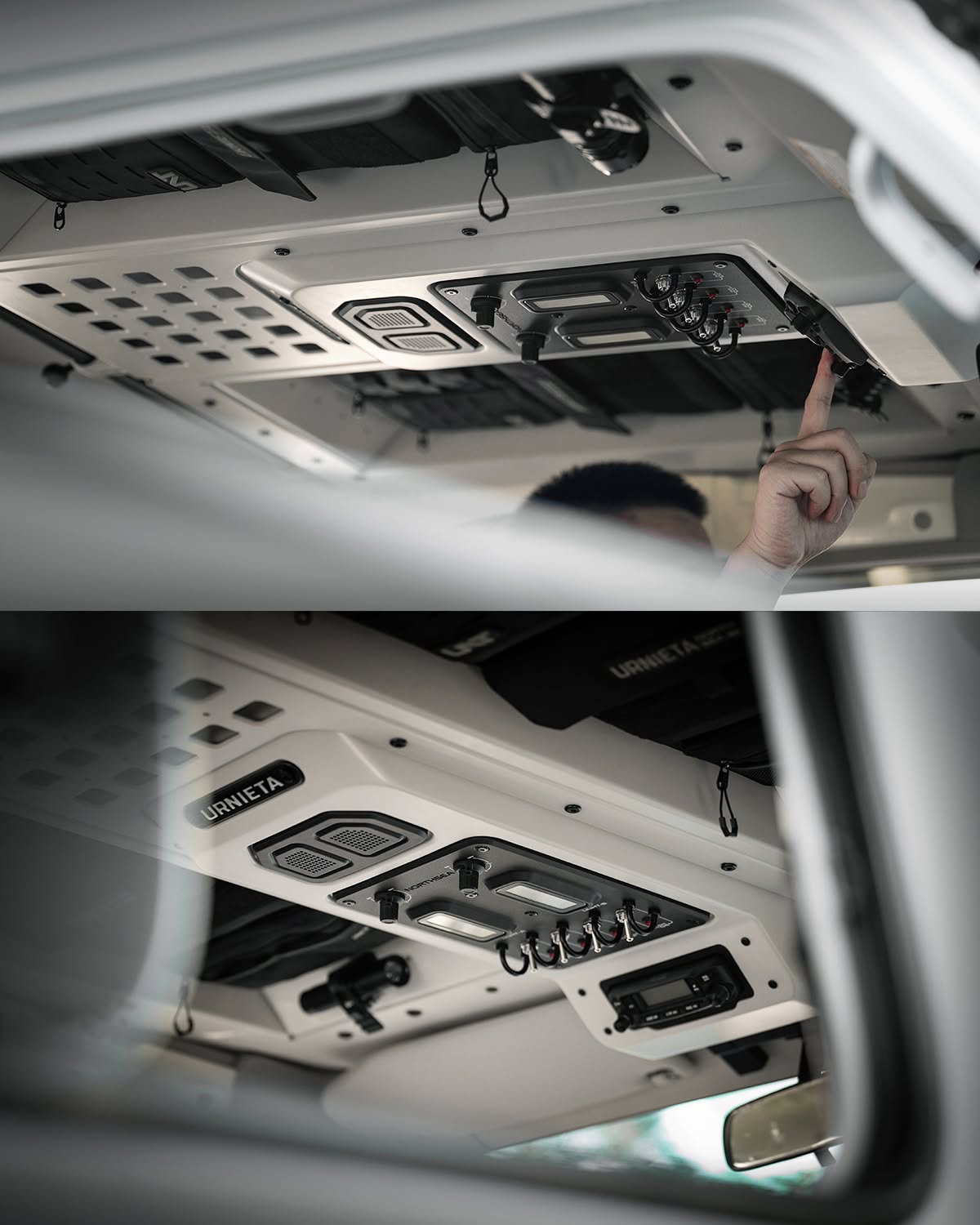 URNIETA Roof Console | LC78 Troop Carrier Upgrade Kit