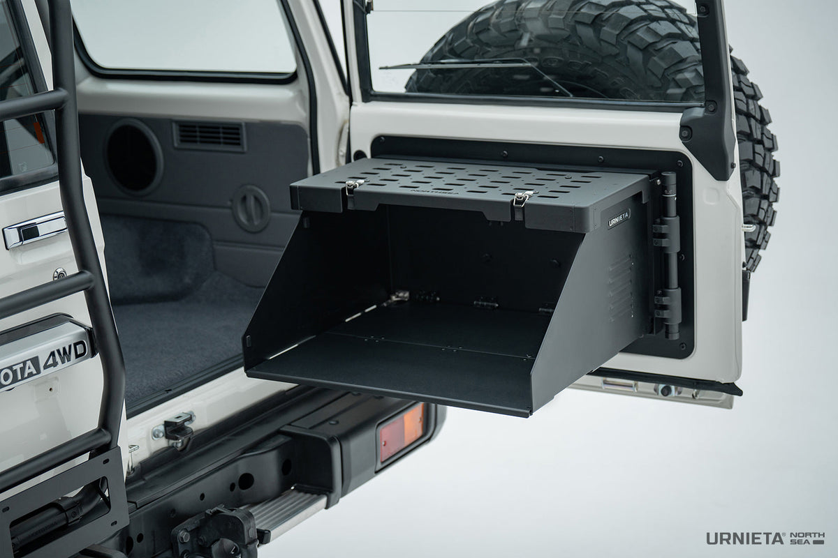 URNIETA Tailgate Drop Down Platform Table| 76 Series LandCruiser Wagon