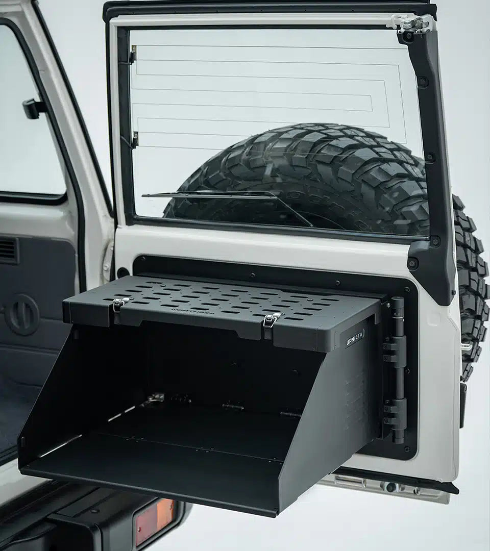 URNIETA Tailgate Drop Down Platform Table| 76 Series LandCruiser Wagon