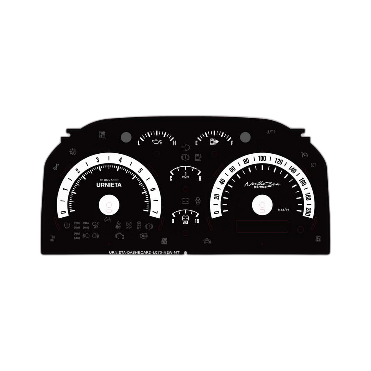 URNIETA Vintage Dashboard