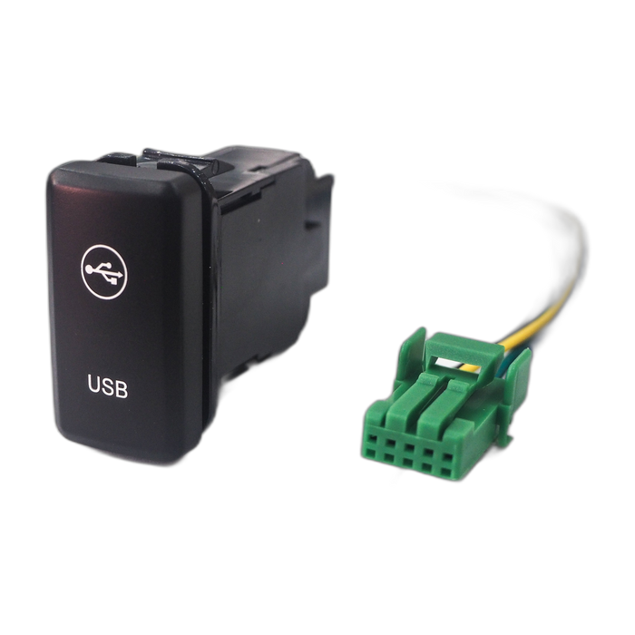 USB LED Push Switch to suit Toyota LandCruiser & Hilux