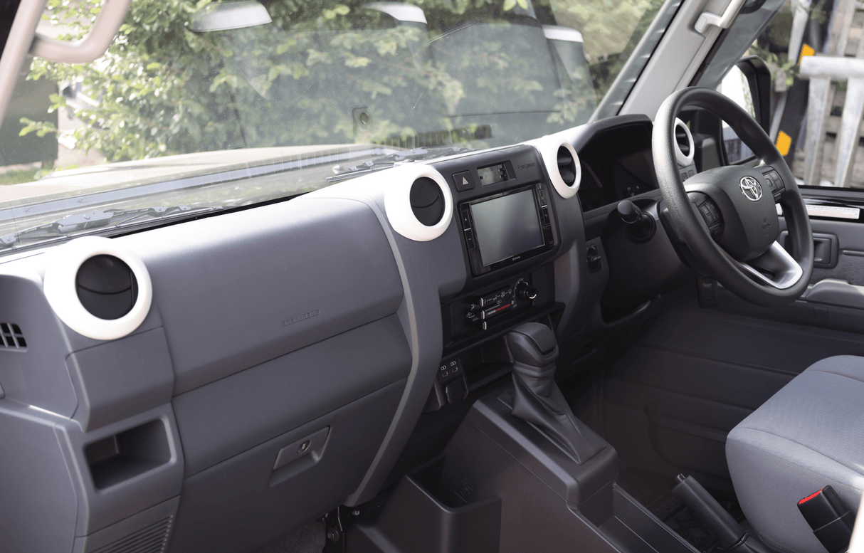 Front Air Vent Rings Covers to suit Toyota LandCruiser 70 Series (4 pcs)