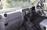 Front Air Vent Rings Covers to suit Toyota LandCruiser 70 Series (4 pcs)