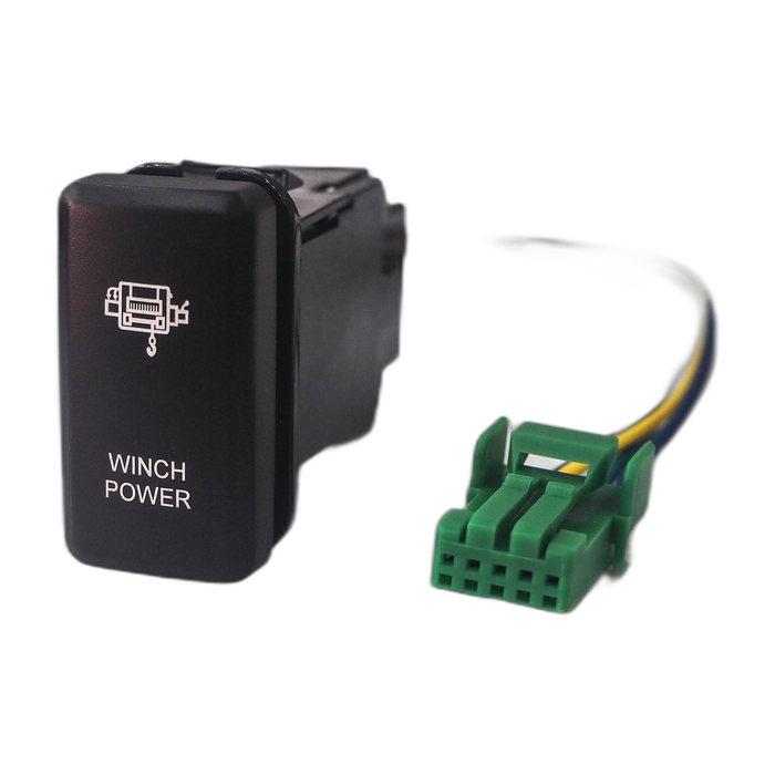 Winch Power LED Push Switch to suit Toyota LandCruiser & Hilux