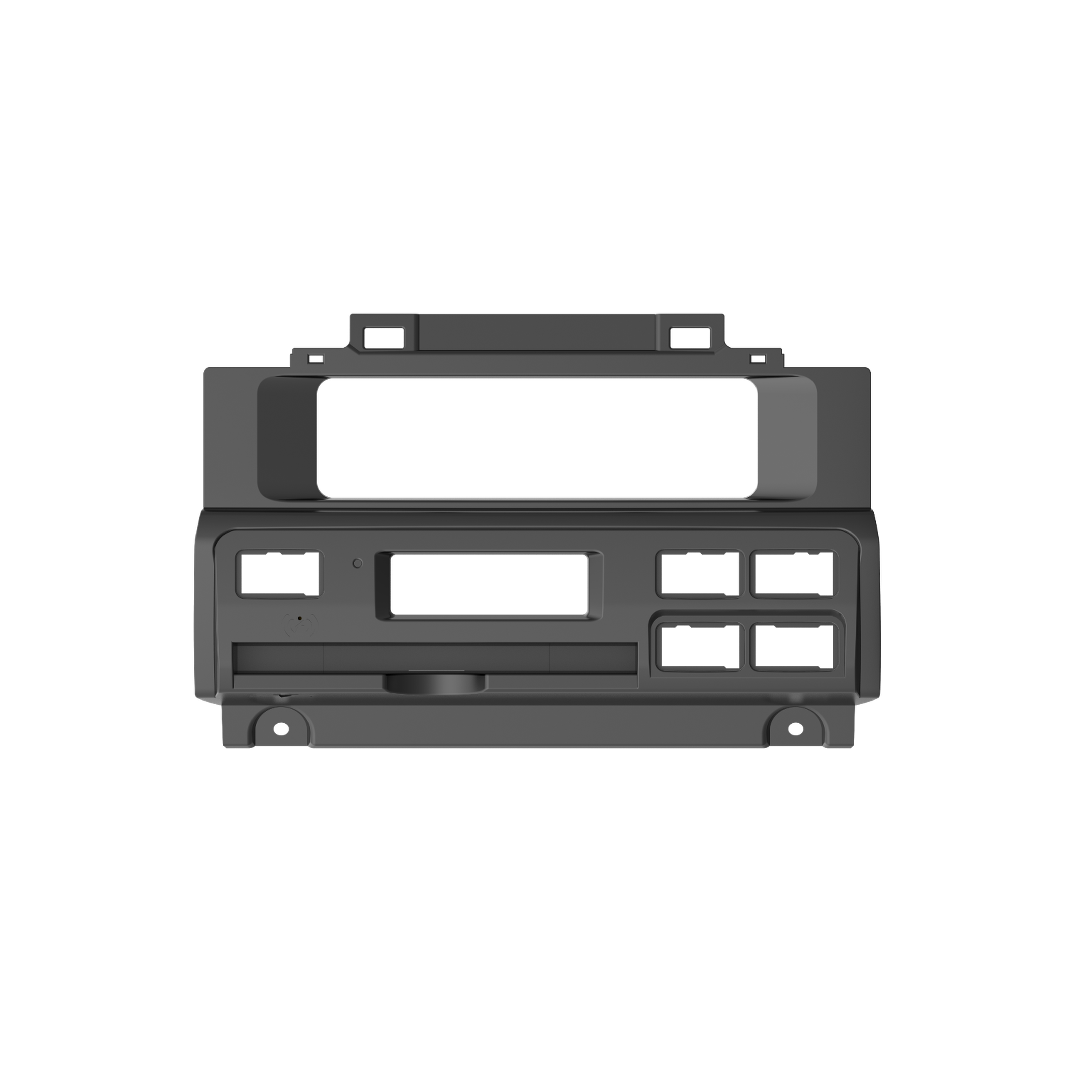 Technical render of wireless charging switch panel