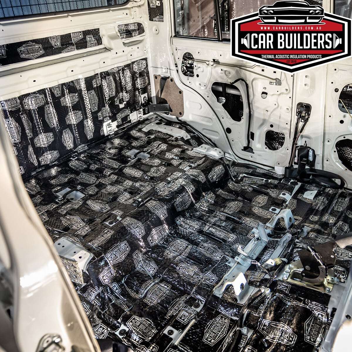 Car Builders Sound Deadening Premium Pack Supply and Installation