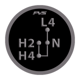 4WD Transfer Selector Sticker