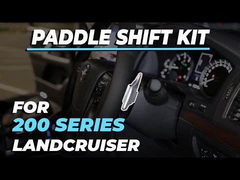 Paddle Shift Kit to suit Toyota LandCruiser 70, Toyota Prado 150 & 200 Series 6 Speed & 8HP 8 Speed etc..