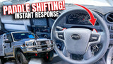 Paddle Shift Kit to suit Toyota LandCruiser 70, Toyota Prado 150 & 200 Series 6 Speed & 8HP 8 Speed etc..